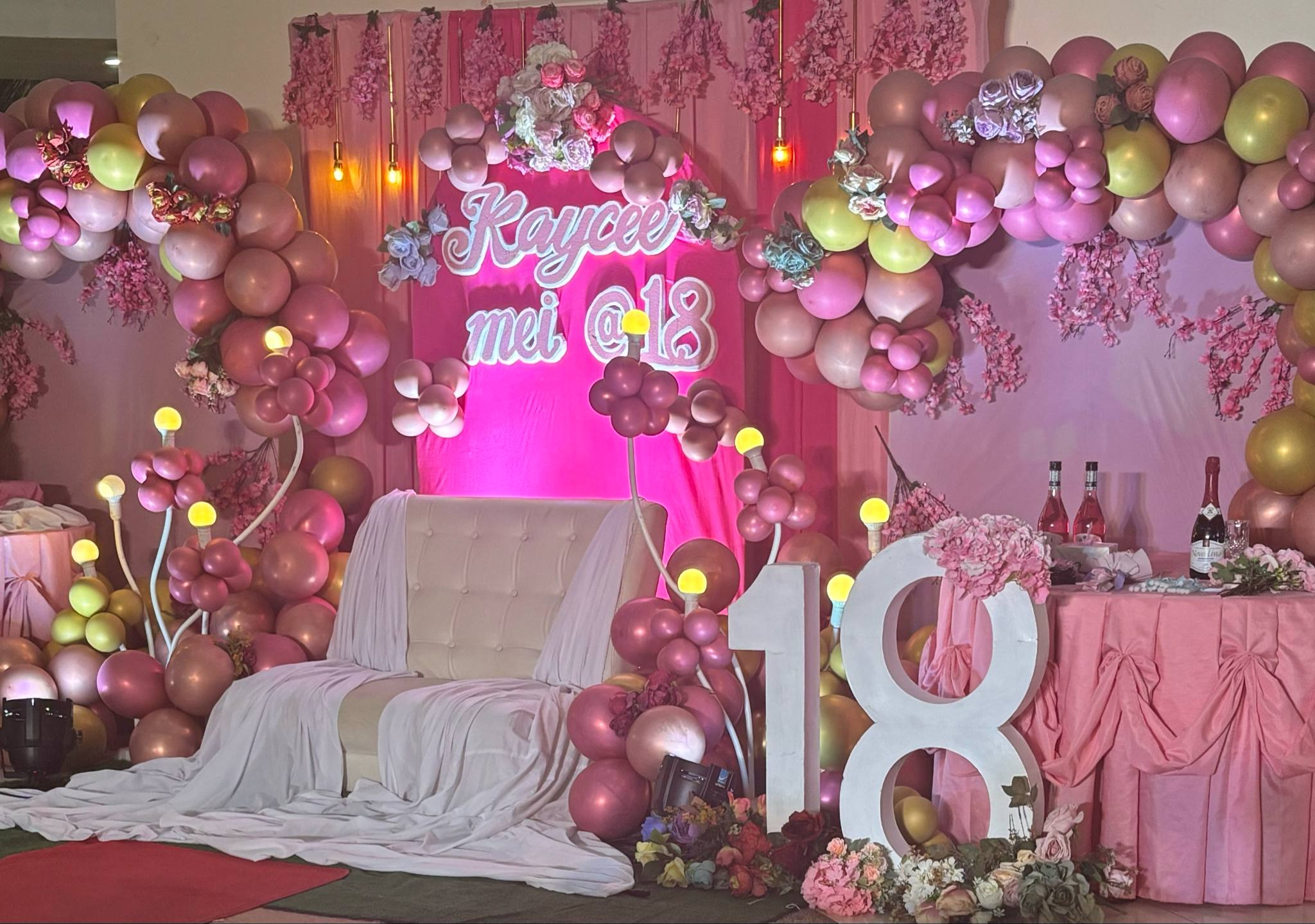 Pink Gold Debut Theme