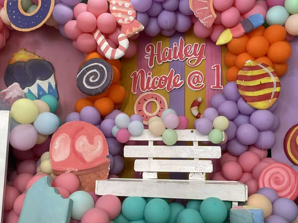 Ice Cream Kiddie Party Design