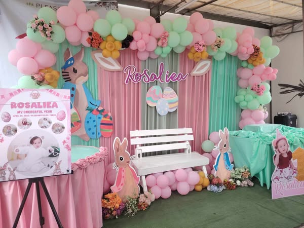 Bunny Pink & Green Theme