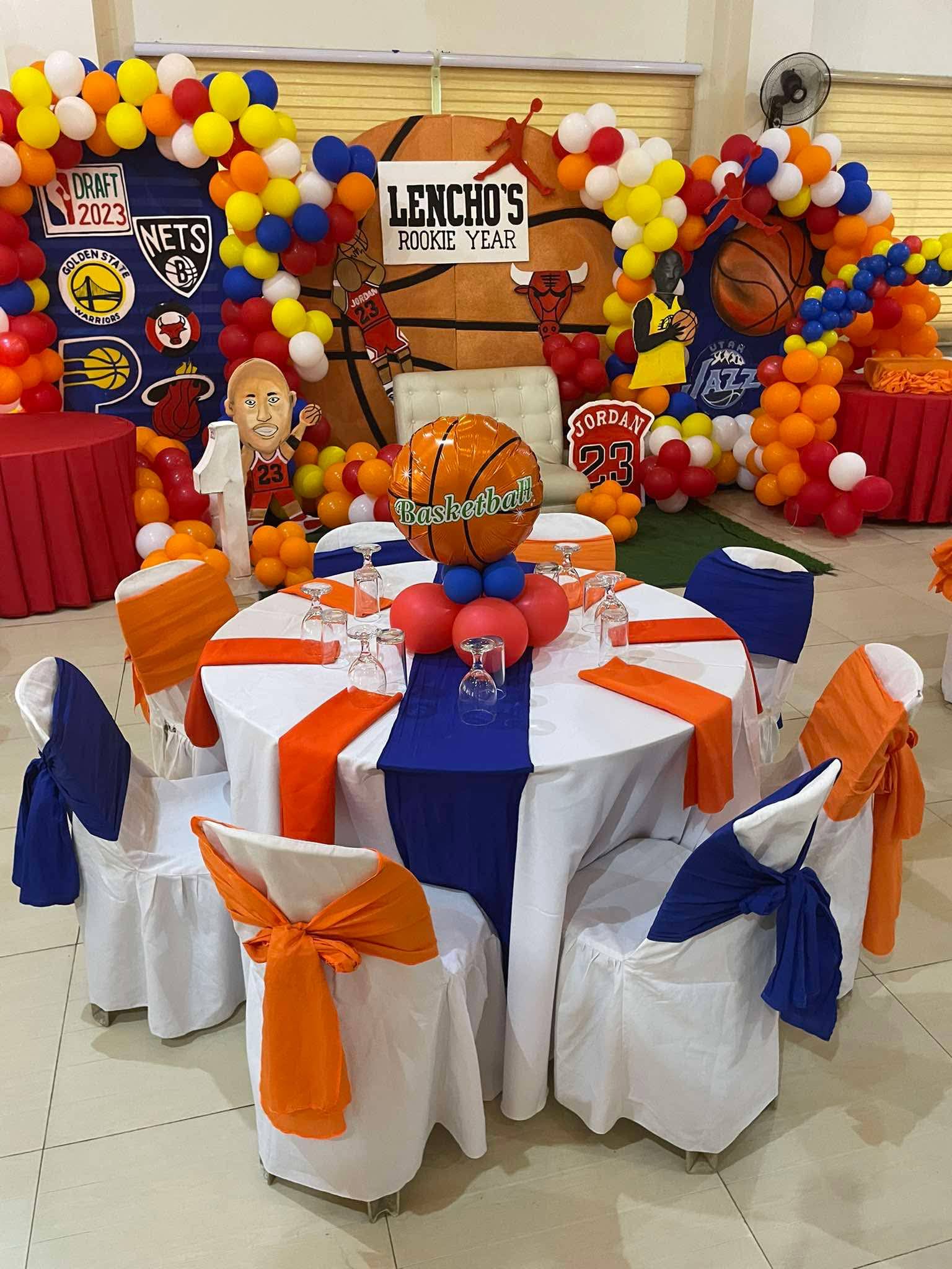 Basketball Kiddie Party Theme